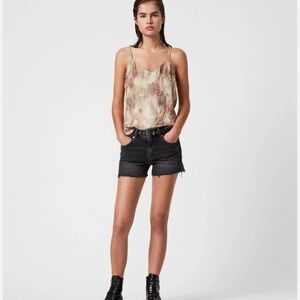All Saints Tami Chennai Top Camisole size Medium GUC